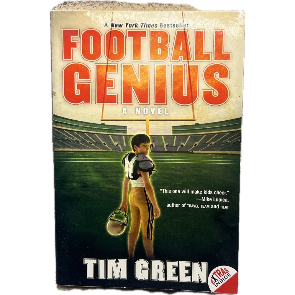 Football Genius by Tim Green Paperback Novel Atlanta Falcons Sports Fiction Book